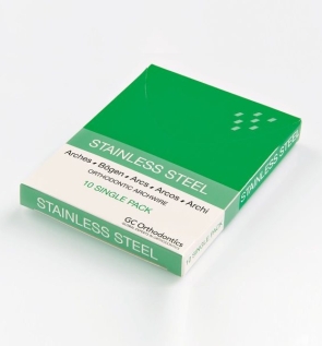 خرید آرچ وایر استنلس استیل - قیمت آرچ وایر استنلس استیل GC Orthodontics - خرید آرچ وایر استنلس استیل GC Orthodontics